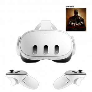 Окуляри Віртуальної Реальності Meta Quest 3 Batman Arkham Shadow Bundle 512GB White Новий - Retromagaz