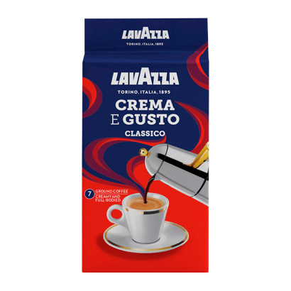 Кофе Молотый Lavazza Crema e Gusto Оригинал 250g - Retromagaz