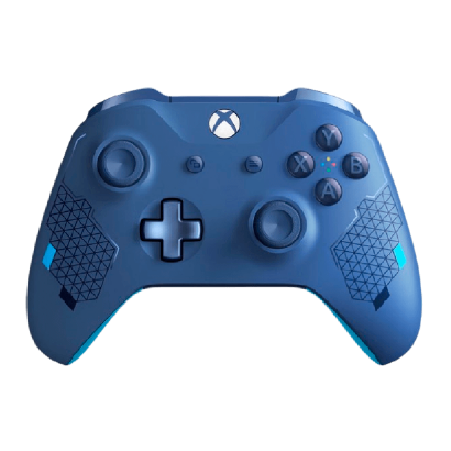 Геймпад Беспроводной Microsoft Xbox One Sport Special Edition Blue Б/У - Retromagaz