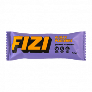 Батончик Fizi Шоколадний Guilty Pleasure Peanut & Caramel 45g