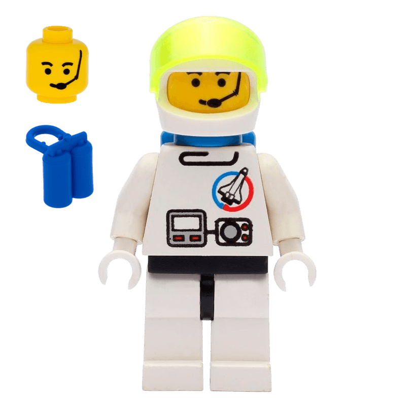Фігурка Lego Space Port 973px113 Launch Command Astronaut City splc007 Б/У - Retromagaz