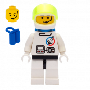 Фігурка Lego Space Port 973px113 Launch Command Astronaut City splc007 Б/У