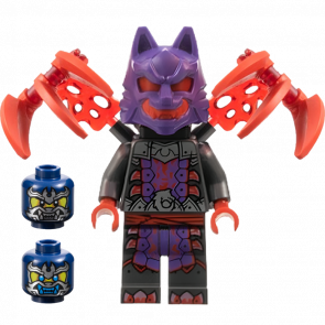 Фігурка Lego Wolf Clan Mask Warrior Dark Purple and Red Mask Energy Claws Ninjago njo0899 71820 Новий Фігурка Lego Wolf Clan Mask Warrior Dark Purple and Red Mask Energy Claws Ninjago njo0899 71820 Новий - Retromagaz