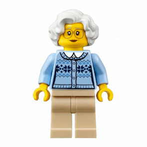 Фігурка Lego 973pb2336 Grandmother City People cty0660 Б/У