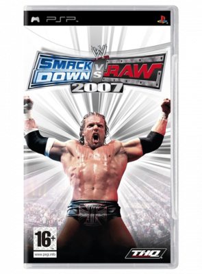 Игра Sony PlayStation Portable WWE SmackDown vs. Raw 2007 Английская Версия Б/У - Retromagaz