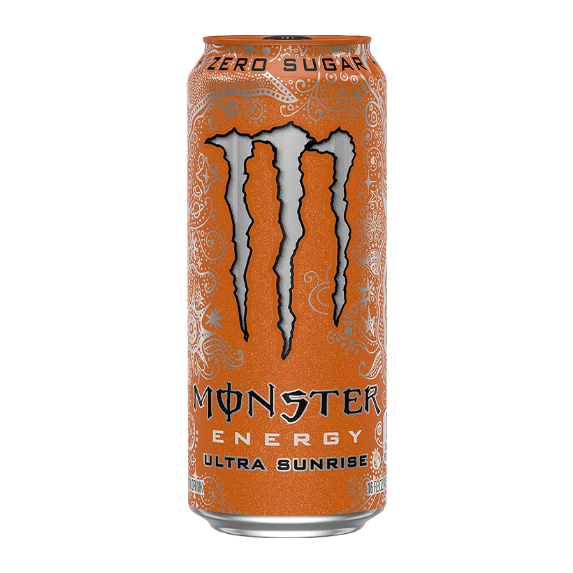 Напій Енергетичний Monster Energy Ultra Sunrise Zero Sugar 473ml - Retromagaz