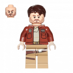 Фігурка Lego Повстанець Cassian Andor Brown Jacket Star Wars sw0813 Б/У