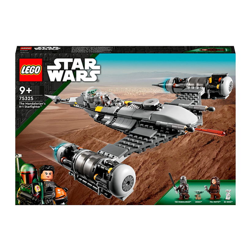 Конструктор Lego Мандалорський Зоряний Винищувач N-1 Star Wars 75325 Новий - Retromagaz