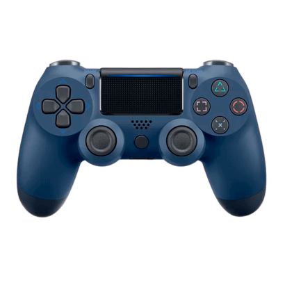 Геймпад Бездротовий RMC PlayStation 4 DoubleShock 4 Midnight Blue Б/У - Retromagaz