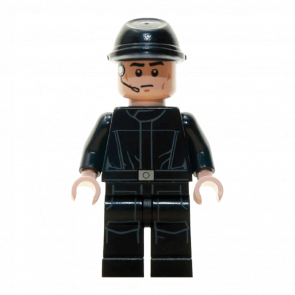 Фігурка Lego Crew Black Jumpsuit Cavalry Kepi Star Wars Імперія sw0545 Б/У