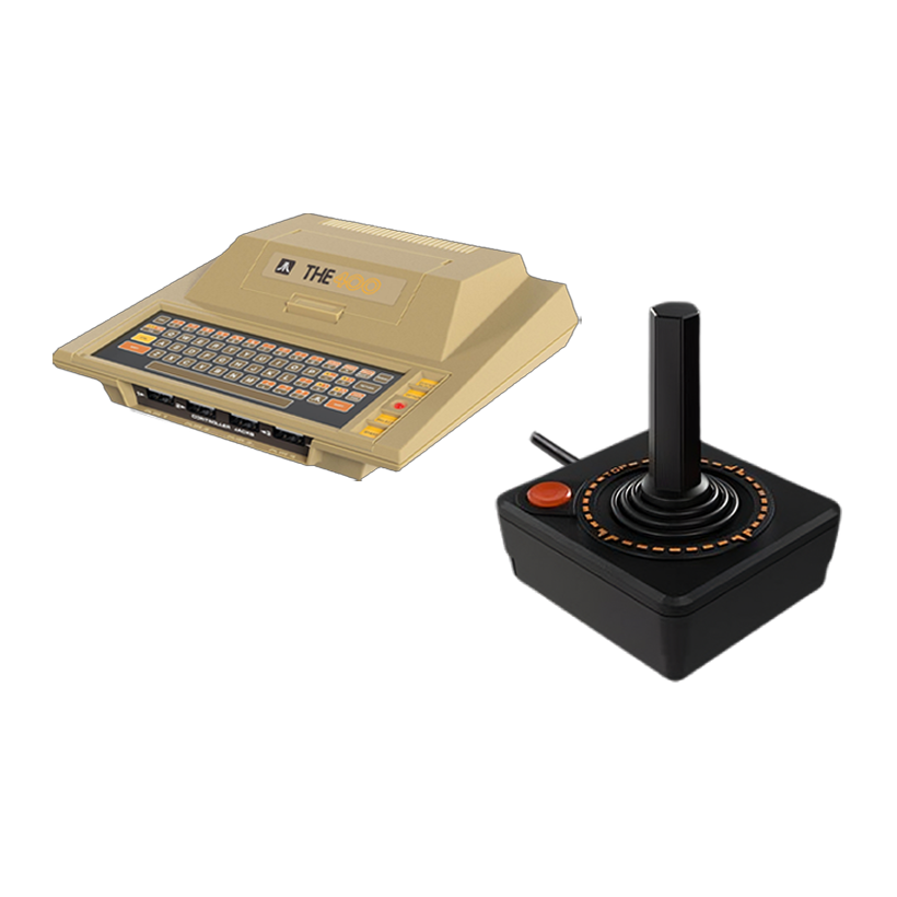 Консоль Atari The 400 Mini 800 XL XE 5200 128MB Tan + 25 Встроенных Игр - Retromagaz