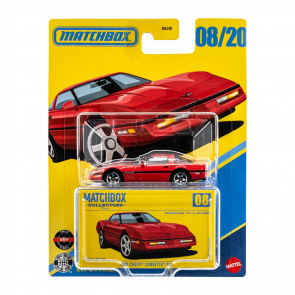 Машинка Premium Matchbox 1990 Chevy Corvette ZR1 Collectors 1:64 JJV94 Red - Retromagaz