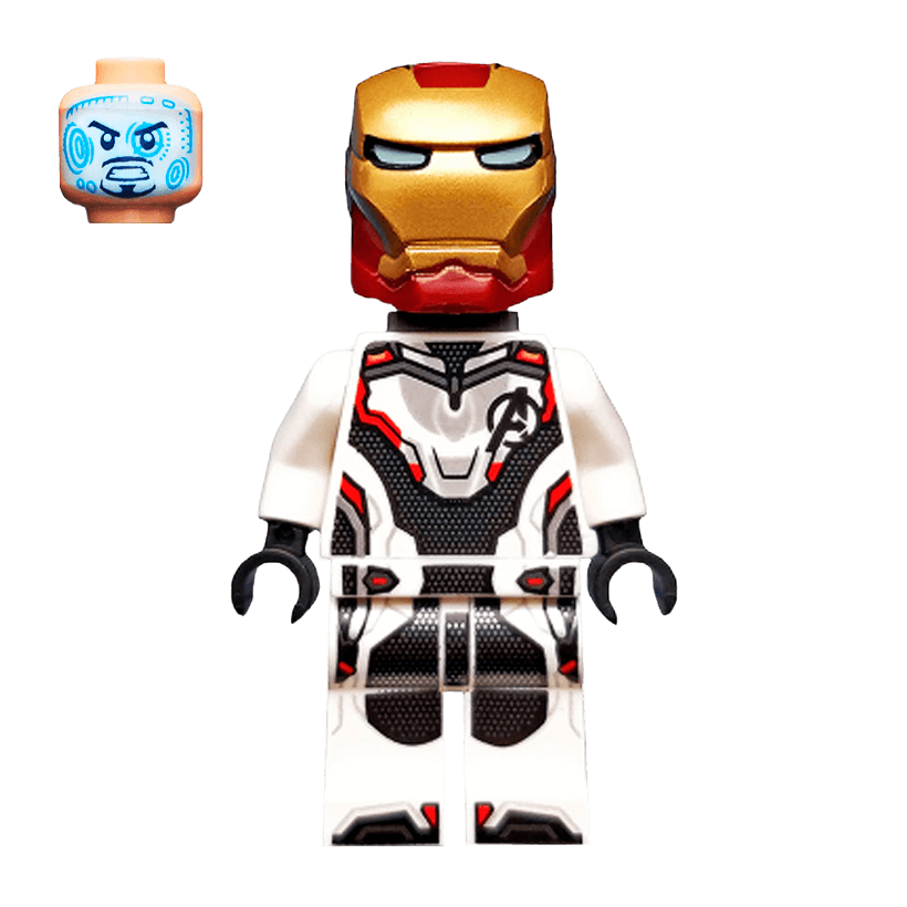 Фигурка Lego Marvel Iron Man White Jumpsuit Super Heroes sh0575 Б/У - Retromagaz
