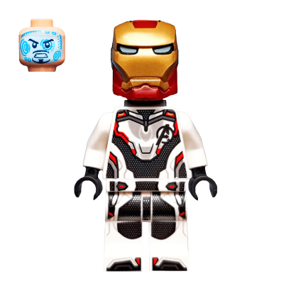 Фігурка Lego Iron Man White Jumpsuit Super Heroes Marvel sh575 Б/У - Retromagaz
