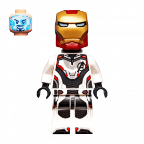 Фігурка Lego Marvel Iron Man White Jumpsuit Super Heroes sh575 Б/У - Retromagaz