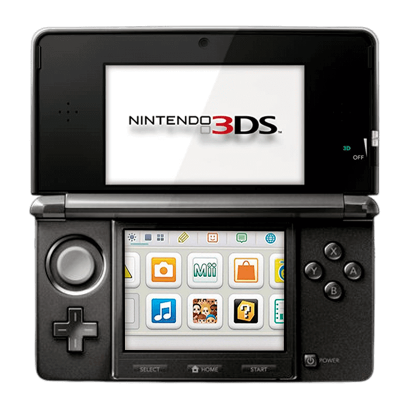 Консоль Nintendo 3DS Модифікована 32GB Cosmo Black + 10 Вбудованих Ігор Б/У - Retromagaz