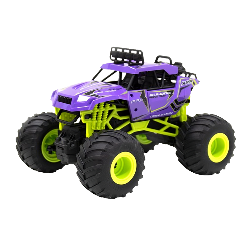Машинка Радіокерована KS Drive Bigfoot Off-road 27MHz 1:16 Violet - Retromagaz