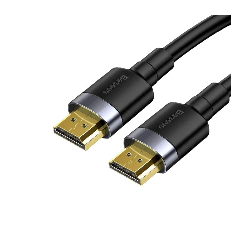 Кабель Baseus Cafule 4KHDMI HDMI 2.0 - HDMI 2.0 Black 1m - Retromagaz