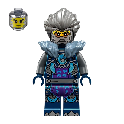 Фігурка Lego Wolf Clan Cinder Dark Blue Armor Ninjago njo861 Б/У - Retromagaz