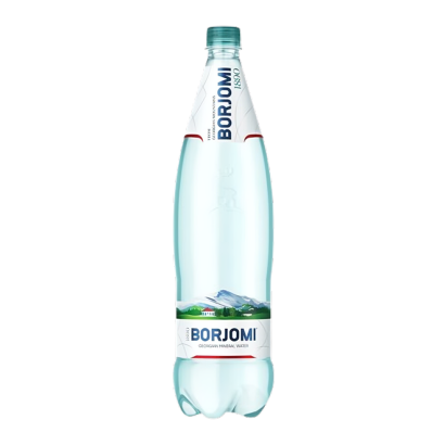 Вода Минеральная Borjomi Сильногазированная 1.25L - Retromagaz