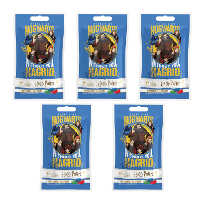 Набір Цукерки Жувальні 5шт Jelly Belly Harry Potter Hagrid Beans 10 Good Flavours 28g - Retromagaz