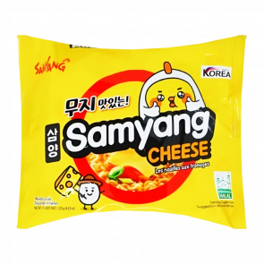 Локшина Samyang Ramen Cheese Курка Сир Середньо Гостра 120g
