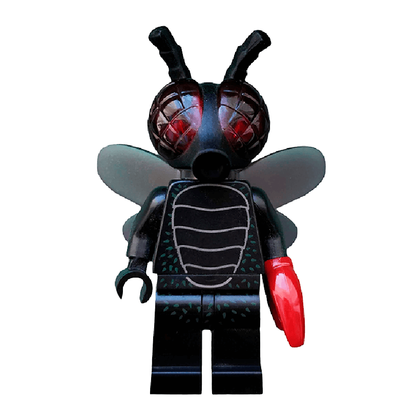 Фігурка Lego Series 14 Fly Monster Collectible Minifigures col14-6 col216 Б/У - Retromagaz