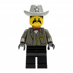 Фігурка Lego Western Sheriff Wild Wyatt West Duke Adventure ww021 Б/У