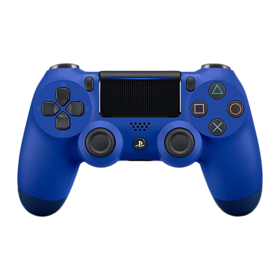 Геймпад Беспроводной Sony PlayStation 4 DualShock 4 Version 2 Blue Б/У - Retromagaz