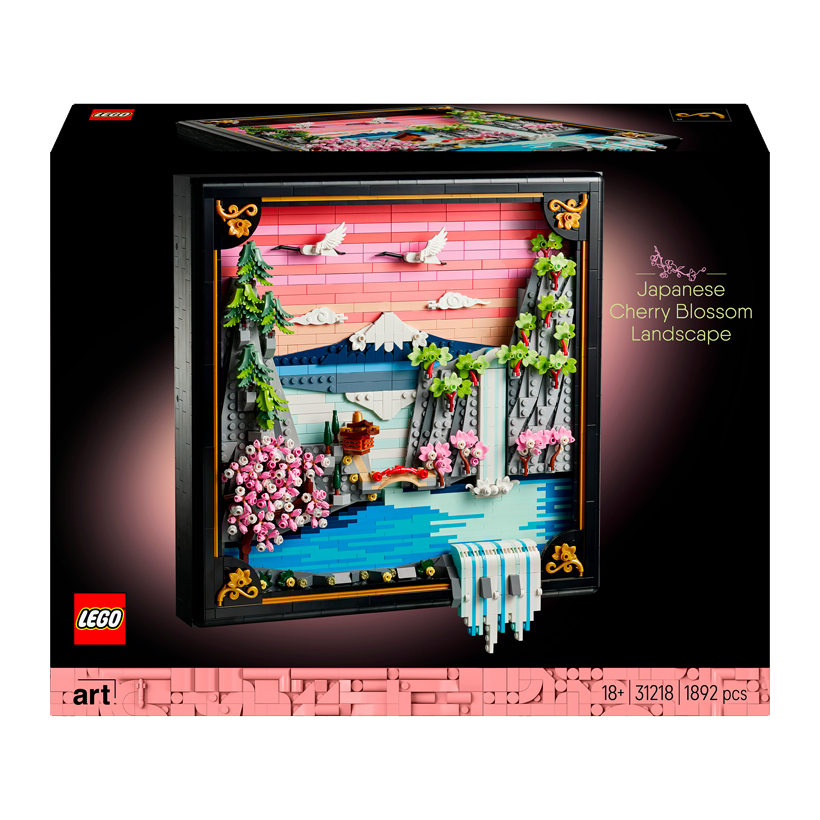 Конструктор Lego Японський Пейзаж із Йвітом Сакури Art 31218 Новий - Retromagaz