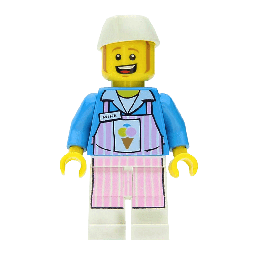 Фігурка Lego The Lego Movie Ice Cream Mike Cartoons tlm031 1 Б/У - Retromagaz