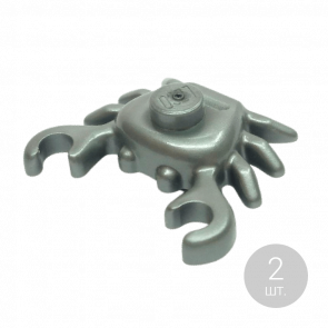 Фігурка Lego Crab Animals Вода 33121 31577 6173051 Flat Silver 2шт Б/У
