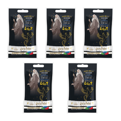Набор Конфеты Жевательные 5шт Jelly Belly Harry Potter Dumbledore Beans 10 Good Flavours 28g - Retromagaz