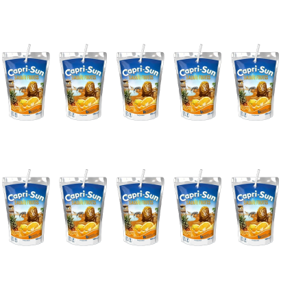 Набір Напій Соковий Capri-Sun Safari Fruits 200ml 10шт - Retromagaz