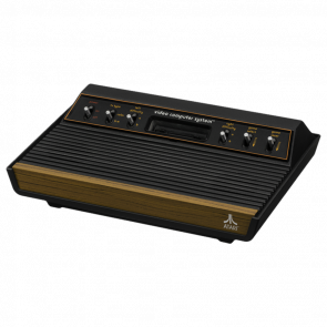Консоль Atari 2600 Six Switch Woody CX2600 Light Sixer Black Без Геймпада Б/У - Retromagaz