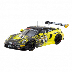 Машинка Premium Tarmac Works Porsche 911 GT3 R GT World Challenge Asia 2025 Phantom Global 1:64 T64-084-25FUJ13 Yellow - Retromagaz