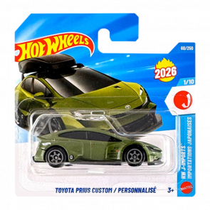 Машинка Базова Hot Wheels Toyota Prius Custom HW J-Imports 1:64 JJL34 Green - Retromagaz