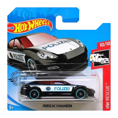 Машинка Базова Hot Wheels Porsche Panamera Rescue 1:64 FYG20 Black - Retromagaz