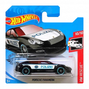 Машинка Базовая Hot Wheels Porsche Panamera Rescue 1:64 FYG20 Black - Retromagaz