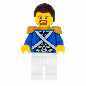 Фігурка Lego Bluecoat Sergeant 1 Adventure Pirates pi150 1 Б/У