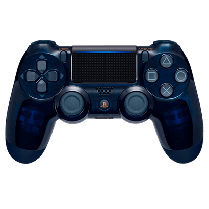Геймпад Беспроводной Sony PlayStation 4 DualShock 4 500 Million Limited Edition Version 2 Blue Crystal Б/У - Retromagaz