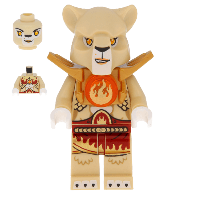 Фігурка Lego Lion Tribe Li'Ella Legends of Chima loc079 Б/У - Retromagaz