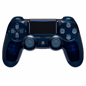 Геймпад Бездротовий Sony PlayStation 4 DualShock 4 500 Million Limited Edition Version 2 Blue Crystal Б/У - Retromagaz