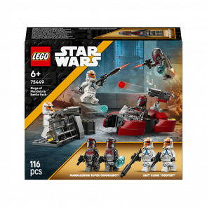 Конструктор Lego Боевой Комплект «Осада Мандалора» Star Wars 75449 Новый - Retromagaz