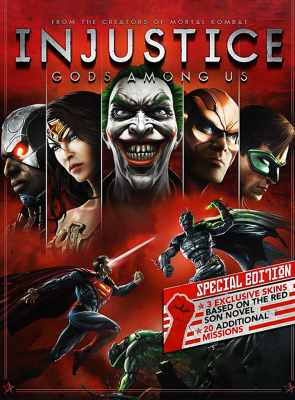 Игра Microsoft Xbox 360 Injustice Gods Among Us Red Son Special Edition Русские Субтитры Б/У - Retromagaz