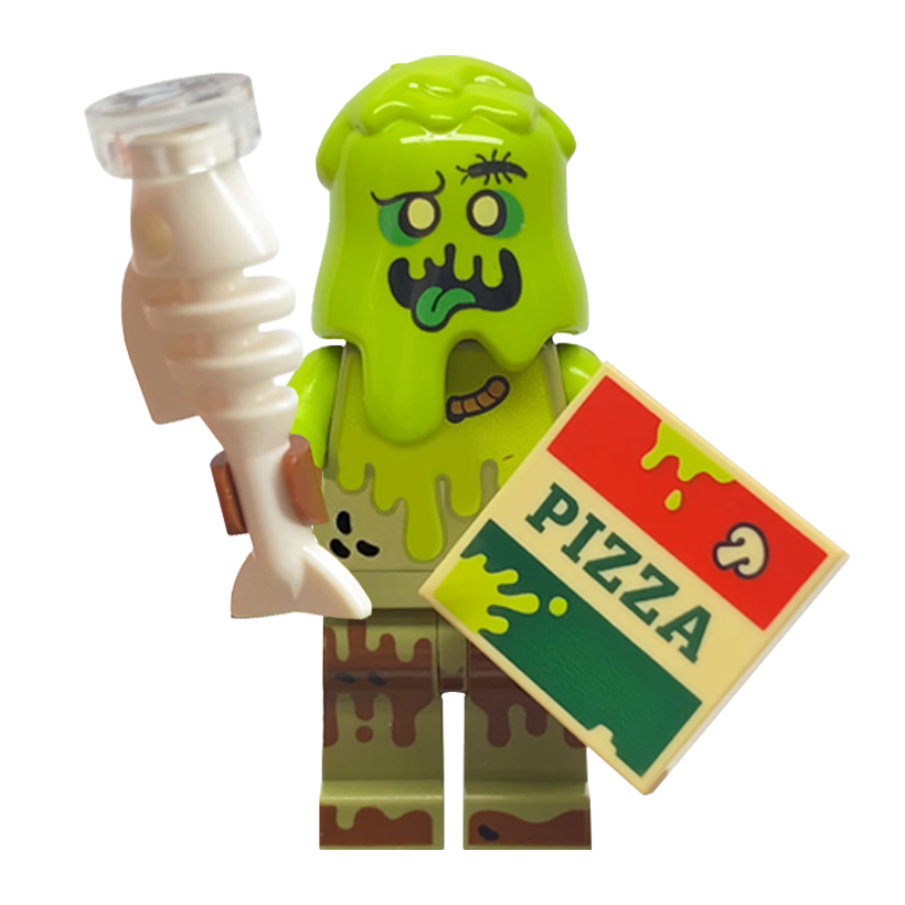 Фигурка Lego Series 29 Trash Monster Collectible Minifigures col29-6 col478 71052 Новый - Retromagaz