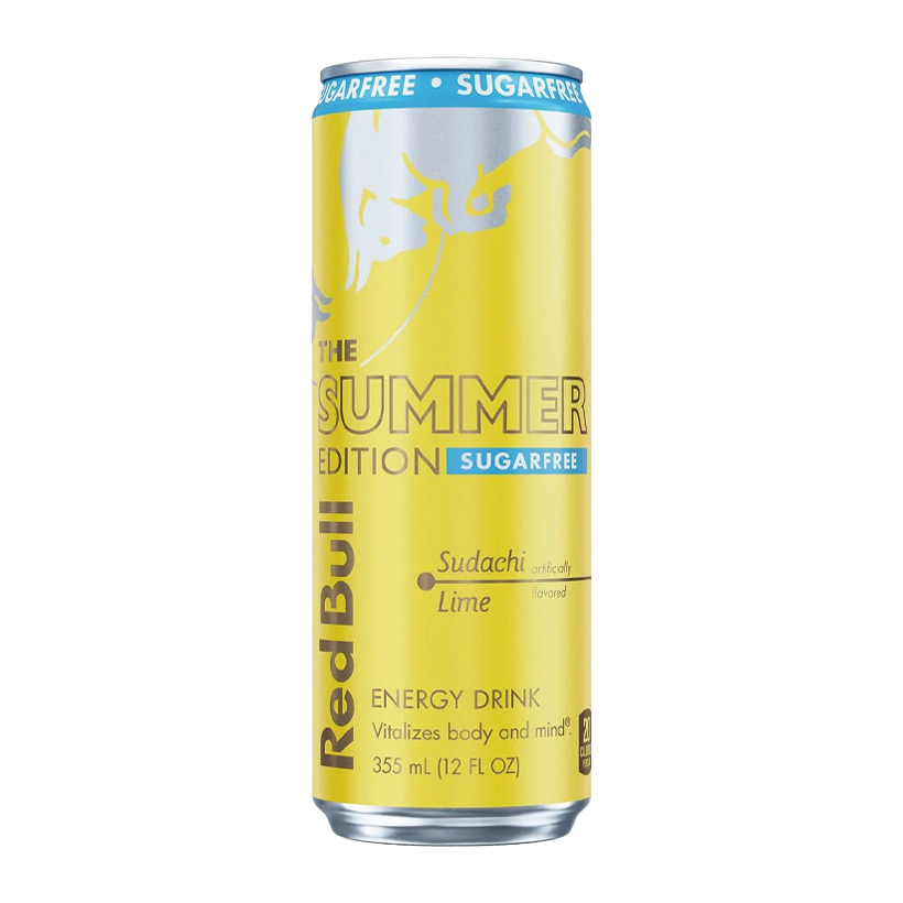Напій Енергетичний Red Bull Summer Edition Sudachi Lime Zero Sugar 250ml - Retromagaz