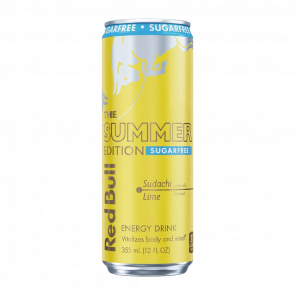 Напій Енергетичний Red Bull Summer Edition Sudachi Lime Zero Sugar 250ml - Retromagaz