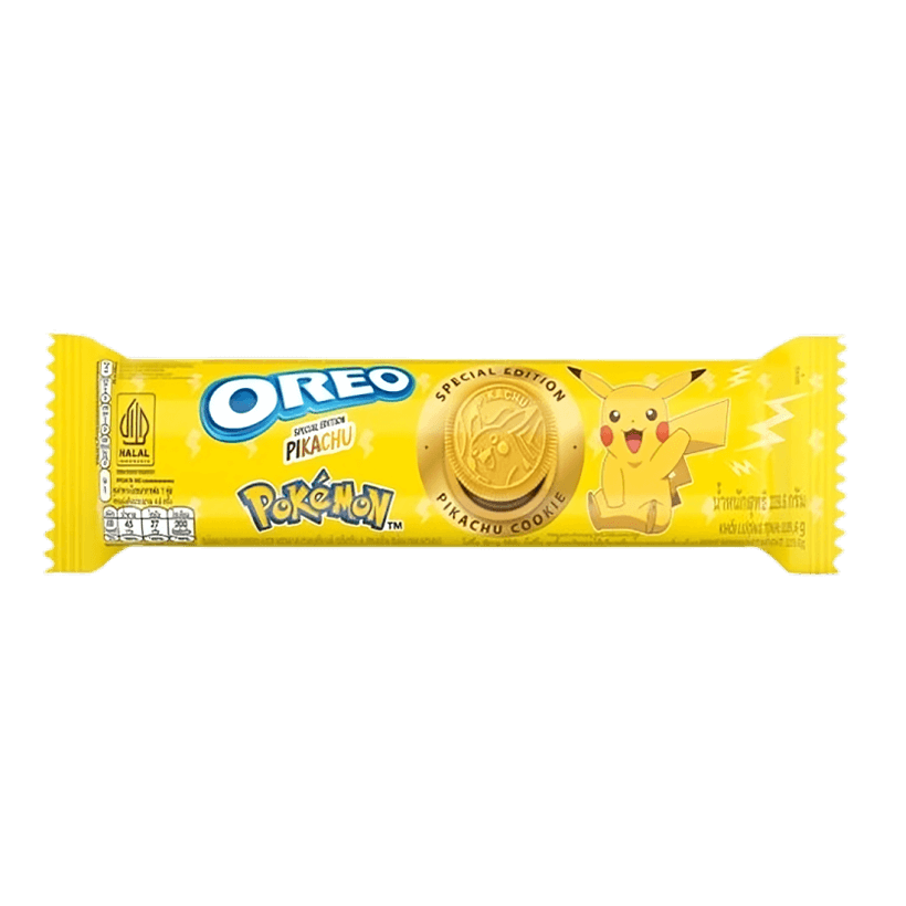 Печенье Oreo Pokemon Pikachu Special Edition 119.6g - Retromagaz
