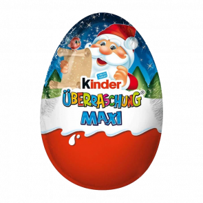 Шоколадне Яйце Kinder Surprise MAXI Christmas 100g